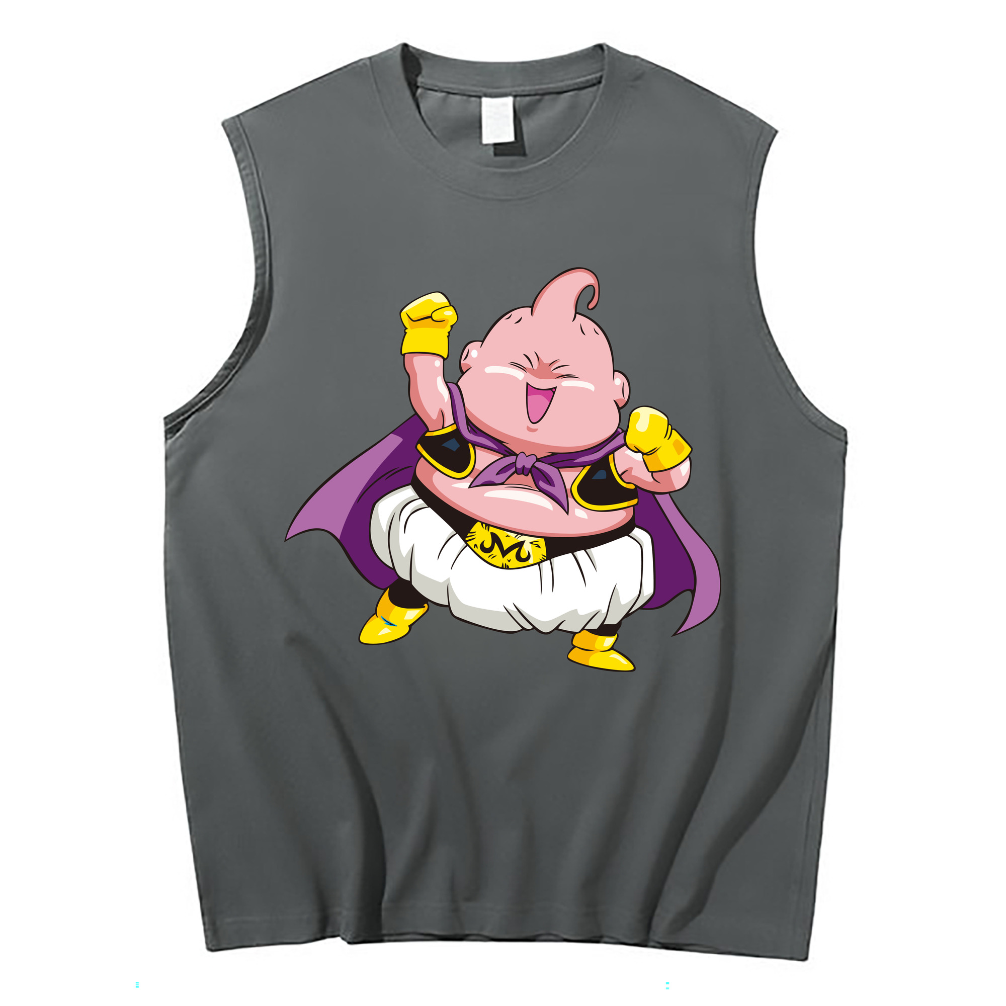 （画像用） ドラゴンボール 魔人ブウ DRAGON BALL Majin Buu コットン100％タンクトップ（フロントプリント）